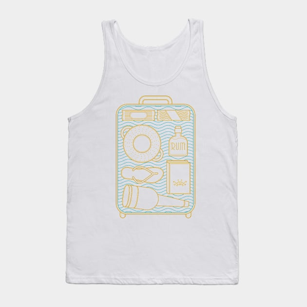 Pastafari travel Tank Top by Penkin Andrey